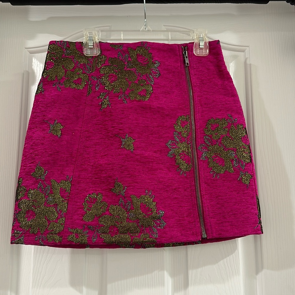 Free People fuschia skirt